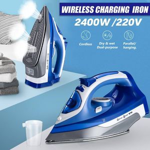 Fers <span class=keywords><strong>à</strong></span> vapeur électriques Zogift Portable Clothing Rechargeable <span class=keywords><strong>Prix</strong></span> de gros Nouveau Design Bleu Auto-off Température fonctionnelle maison - Product Image 6
