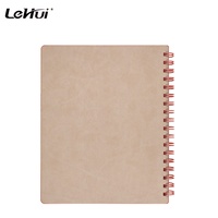 La Chine meilleur prix usage domestique matériau écologique 80 feuilles 9-1/2X7-1/4 pouces double fil ligné Collection cahier