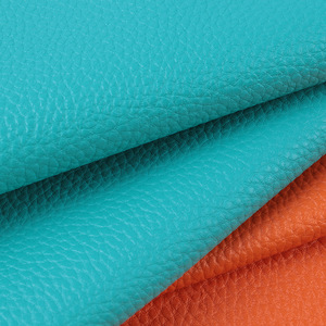 Litchi Texture PVC Tissu Feuilles Étanche Imprimé Rouleau Faux <span class=keywords><strong>Cuir</strong></span> pour Usage Décoratif pour Boucles D'oreilles Sacs et Cas de Téléphone - Product Image 4