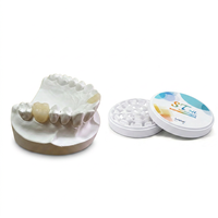 Bloque de Zirconia IVISTA ST-ML con Translucidez del 43% y 1200MPa para Laboratorio Dental CAD/CAM, Integración Perfecta