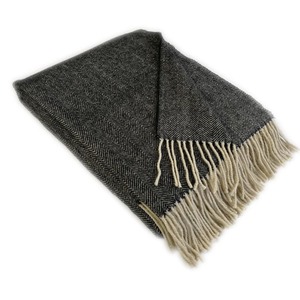 All Season Blanket <strong>King</strong> <strong>Size</strong> Wool Blanket Plaid Merino <strong>Throw</strong> and Blanket - Product Image 4
