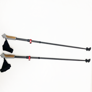 <span class=keywords><strong>Bastones</strong></span> nórdicos Unisex para caminar, <span class=keywords><strong>bastones</strong></span> de fibra de <span class=keywords><strong>carbono</strong></span> 100% para senderismo, mango de corcho, goma para escalada, senderismo, viajes, pesca, deportes - Product Image 2