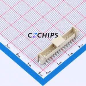 BX-HY2.0-15PLT Wire-to-Board Pin Header SMD,P=2mm Connector 1x15P 2mm Vertical Mount HY - Product Image 1