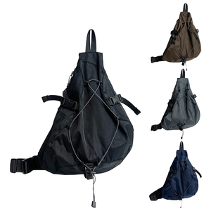 Tas Ransel Taktis Travel Nylon <span class=keywords><strong>Anti</strong></span> Air Kapasitas Besar Model Terbaru, Tas Selempang Crossbody dengan Ritsleting untuk Pria Wanita - Product Image 2