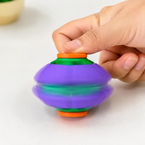 Nouveau Fidget Spinner Rotatif Anti-Stress Imprimé en 3D, Gadget Magique Viral, Jouet Cadeau pour Soulager le Stress, Vente en Gros - Product Image 3