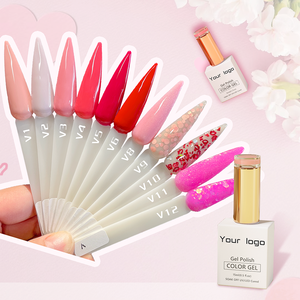 Esmalte de <span class=keywords><strong>Uñas</strong></span> en Gel UV Cloverfei, Regalo <span class=keywords><strong>para</strong></span> el Día de San Valentín 2025, Base de Agua, Colección Francesa, Sin Hema, Alta Pigmentación - Product Image 3