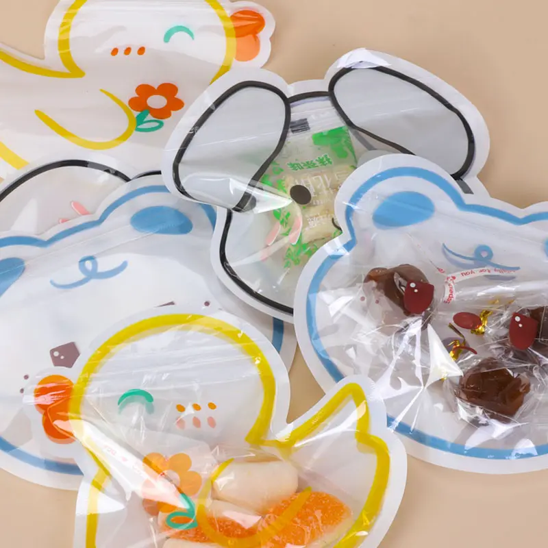 Fournisseurs de sacs en plastique pour bonbons Emballage pour barres chocolatées Fabricant de sacs en plastique Emballage de sacs en plastique pour bonbons gommeux
