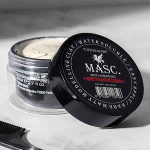 منتجات تصفيف الشعر الاحترافية من شركة تصنيع المعدات الأصلية علامة خاصة طين غير لامع مصفف شعر عضوي للرجال - Product Image 6