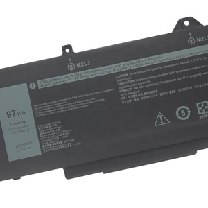 Batterie d'ordinateur portable de qualité QEM 9JRV0 GRT01 pour Dell <span class=keywords><strong>Alienware</strong></span> <span class=keywords><strong>M18</strong></span> R1 M17 R5 AMD 11.4V 97WH - Product Image 3