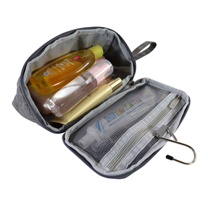 Nylon Cosmetic <b>Bags</b> Fashion Travel for Toiletry Pouch with Black Zipper Waterproof Makeup <b>Bag</b> for Daily Usage - Product Image 1