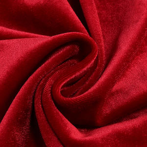 Sexy One Shoulder Diamonds Ruched Maxi Dress Mulheres Red Velvet Dobras Draped Split Long Dresses Christmas Evening Party Prom Gowns - Product Image 6