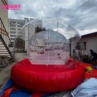 Ballon gonflable transparent