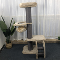 Longnew – lit hamac pour animaux de compagnie Katzenbaum, arbres à chat, grand arbre à chat, lit hamac