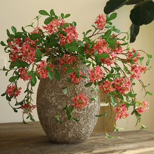 Fleurs artificielles Yihua Floral Art, fleurs bleues en soie de 68 cm pour la décoration de la maison et des mariages - Product Image 4