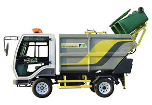 Vuilniswagen Achterlader 3.5 Cbm Vuilnisbak Puur Elektrische Vuilniswagen - Product Image 2