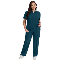 Pantalon droit léger à séchage rapide, style simple, grande taille pour femmes et hommes, uniformes médicaux pour médecins et infirmières.