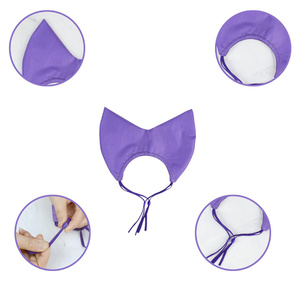 Gorro de Baño <span class=keywords><strong>para</strong></span> Mascotas 100% Impermeable de Tela Oxford - Protege los Oídos del Agua, Elimina la Irritación, Aseo <span class=keywords><strong>para</strong></span> Gatos sin Estrés <span class=keywords><strong>para</strong></span> Uso en el Baño - Product Image 5