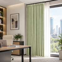 Rideaux occultants sur mesure 100 % occultants en chenille gaufrée avec doublure cationique, draperie texturée lourde pour projets de chambres d'hôtel