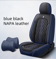 Coussin de siège de voiture sport universel de luxe XIANTONG, housses de siège de voiture en cuir pleine fleur personnalisées, fonction imperméable