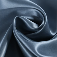 Tissu satiné extensible brillant effet mémoire pour robes, jupes, chemisiers, pyjamas, vêtements de nuit et de détente – Doux et confortable