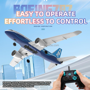 Avión de Pasajeros a Control Remoto BOING <span class=keywords><strong>787</strong></span>, Modelo de Avión de Juguete de Espuma EPP con Autoequilibrio, 2.4G 3CH - Product Image 3