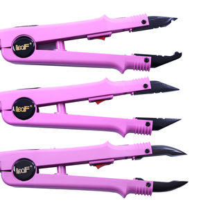 Loof Professional a B C Keratin Hot Fusion Control Extensiones de cabello Herramientas <span class=keywords><strong>para</strong></span> poner Thermo Hair Extension Iron Machine - Product Image 1