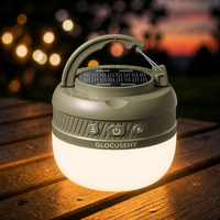 Linterna LED de Camping Recargable por USB, Resistente al Agua, 5 Niveles de Brillo, 3 Modos, Portátil, para Emergencias, Venta al Por Mayor