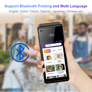 Sistema POS Móvil Todo en Uno, Android 11 de 5 Pulgadas, 4G, Escáner de Código de Barras 2D, NFC, Impresora Bluetooth <span class=keywords><strong>para</strong></span> Negocios - Product Image 3