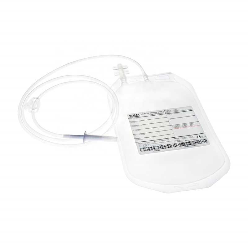 Disposable Medical Blood Collection Bag Iv