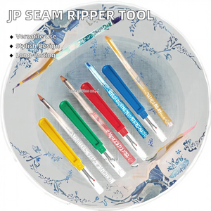 Jp Fabriek Vierkleurige Naad <span class=keywords><strong>Ripper</strong></span> Modieuze Naaiset 3Mm Kleermakeraccessoires Naaigaren Verwijderaar Gereedschap Plastic Handvat - Product Image 2