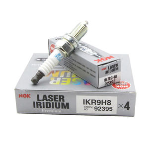 NGK Laser Iridium Spark <b>Plug</b> 92395 IKR9H8 4 Pack High Durability Ignition Component For Automotive Use - Product Image 6