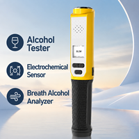 Alcoholímetro Electroquímico Portátil K9 con Pantalla TFT y Almacenamiento de Datos, Detector de Alcohol para Inspección de Seguridad en Tráfico y Fábricas