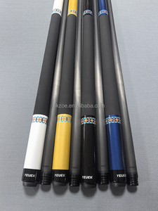 Taco de billar de fibra de carbono YEUEK de 2 piezas, 58 pulgadas, punta de 12.5 mm, taco de billar duradero con unión de latón y cuerpo de arce - Product Image 2