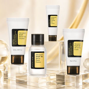 COSRX Detergente Biologico all'Acido Salicilico, Crema Solare Lenitiva all'Aloe SPF50 PA, Kit 4 Fasi con Siero Intensivo all'Acido Ialuronico e Bava di Lumaca 92 - Product Image 5