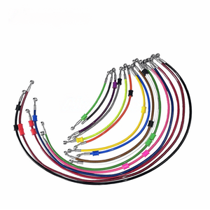 Manguera de Freno Hidráulico Universal de Acero Inoxidable para Motocicleta, Cable de Línea de 400 mm-2200 mm para //<span class=keywords><strong>Yamaha</strong></span>/ - Product Image 2
