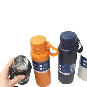 New Design 500ML 750ML 1000ML Double Wall Thermal <b>Flask</b> Travel Tumbler Stainless Steel Insulated Sport Water <b>Bottle</b> with Handle - Product Image 2
