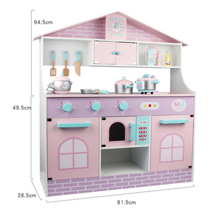 I bambini imparano l'istruzione <span class=keywords><strong>giocattolo</strong></span> da <span class=keywords><strong>cucina</strong></span> set da gioco nuovo design <span class=keywords><strong>grande</strong></span> <span class=keywords><strong>cucina</strong></span> <span class=keywords><strong>in</strong></span> <span class=keywords><strong>legno</strong></span> finta bambini - Product Image 2