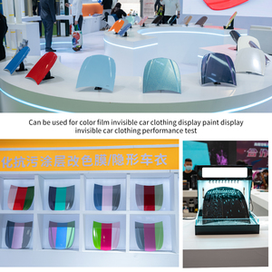 Chất lượng tốt ppf xe nắp ca-pô hiển thị kim loại mui xe nhỏ mô hình cho demo nắp ca-pô trưng bày ppf thử nghiệm - Product Image 6