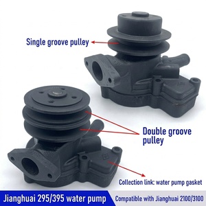 Bomba de Agua Refrigerante para Motor de Tractor Jiangdong TY295, TY290, TY2100, TY395, TY3100, Suministro de Fábrica - Product Image 1