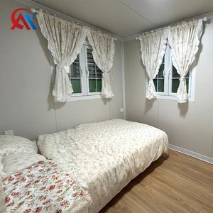 Villa de Lujo de Dos Alas, Estilo Rústico Moderno, Expandible, <span class=keywords><strong>Casa</strong></span> Contenedor de 20 pies con Amplio Patio, Dormitorios y Baños, <span class=keywords><strong>Casa</strong></span> Prefabricada de 20 pies - Product Image 2