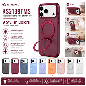 Funda Giratoria 360° para iPhone 17 Pro Max, Carcasa Trasera Rígida de PC para iPhone 18 17 16 15, Fabricación Personalizada de Fábrica - Product Image 4