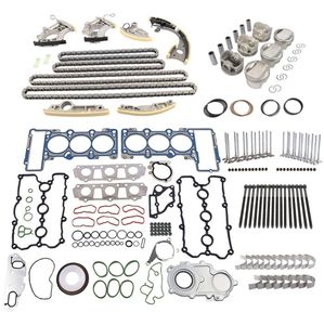 Set Gasket Kepala Silinder Berkualitas Tinggi 06E105591AB 06E105561AB Kit Rantai Timing untuk Audi Q3 A4 <span class=keywords><strong>3</strong></span>.0T Garansi 1 Tahun Kondisi Baru - Product Image 1