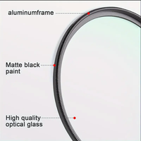 Filtre UV ZOMEI 72 mm pour protéger l'objectif de l'appareil photo pour les appareils photo reflex numériques