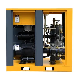 AirHorse Best Silent Industrial Compressor 22KW 37KW 55KW Inverter PM VF Rotary Screw Air Compressor With Air Dryer And Air Tank