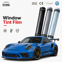 Film de protection pour pare-brise SPEEDMOD, film solaire pour vitres de voiture, film teinté anti-UV, protection contre la chaleur, 25% VLT, teinte moyenne, fabrication OEM