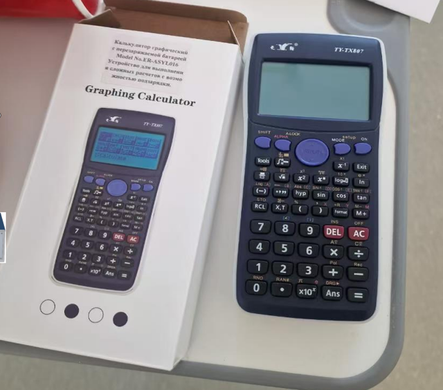 Calculator Graphing Calculator with Rechargeable Battery School Physics Laboratory Teaching Instrument