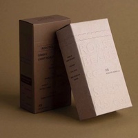 Boîte cadeau en carton ondulé sur mesure, déchirable à la main, pour cosmétiques, vêtements, sous-vêtements, emballage papier pour chaussettes, vente en gros