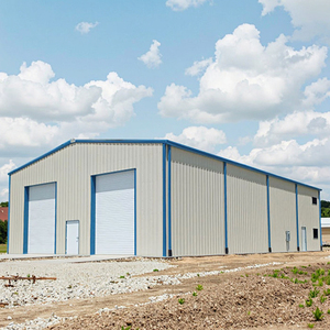 Fabrication de structure en acier galtonisé de haute qualité Atelier d'entrepôt préfabriqué personnalisé Conception de bâtiment de hangar industriel - Product Image 3