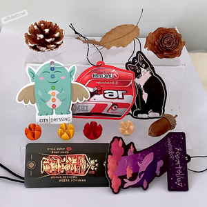 Ambientador de Coche Ecológico de Lujo con Iluminación Ambiental y Aroma a Rosas, Aromaterapia Duradera, Regalo Promocional para el Hogar - Product Image 2