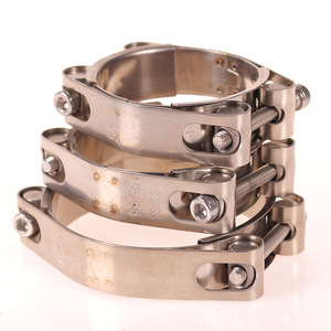 Collier de serrage double tête en acier inoxydable 304, 70-80 mm, robuste, pour tuyaux, pièces métriques standard - Product Image 4